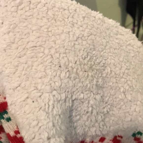 Jolly Sweaters Llama in Scarf and Santa Hat Ugly Christmas Sweater size XXL - Picture 6 of 17